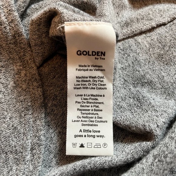 Aritzia Golden by TNA short sleeve slim fit dress - Picture 3 of 3